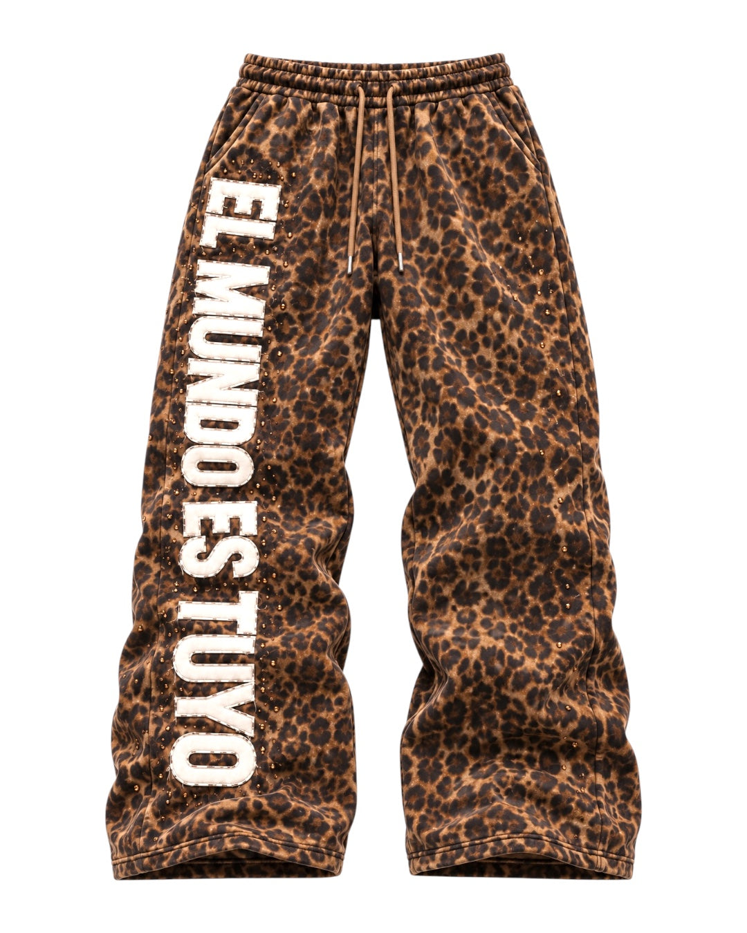 El Mundo Es Tuyo Pants (Leopard)