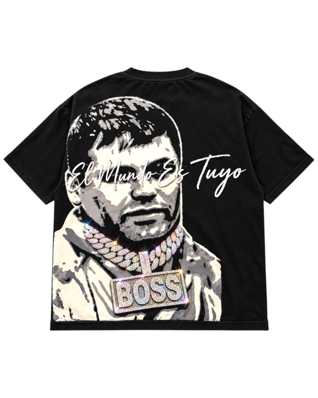 Chapo Rhinestone Tee