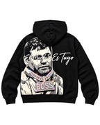 Chapo Rhinestone Zip Up