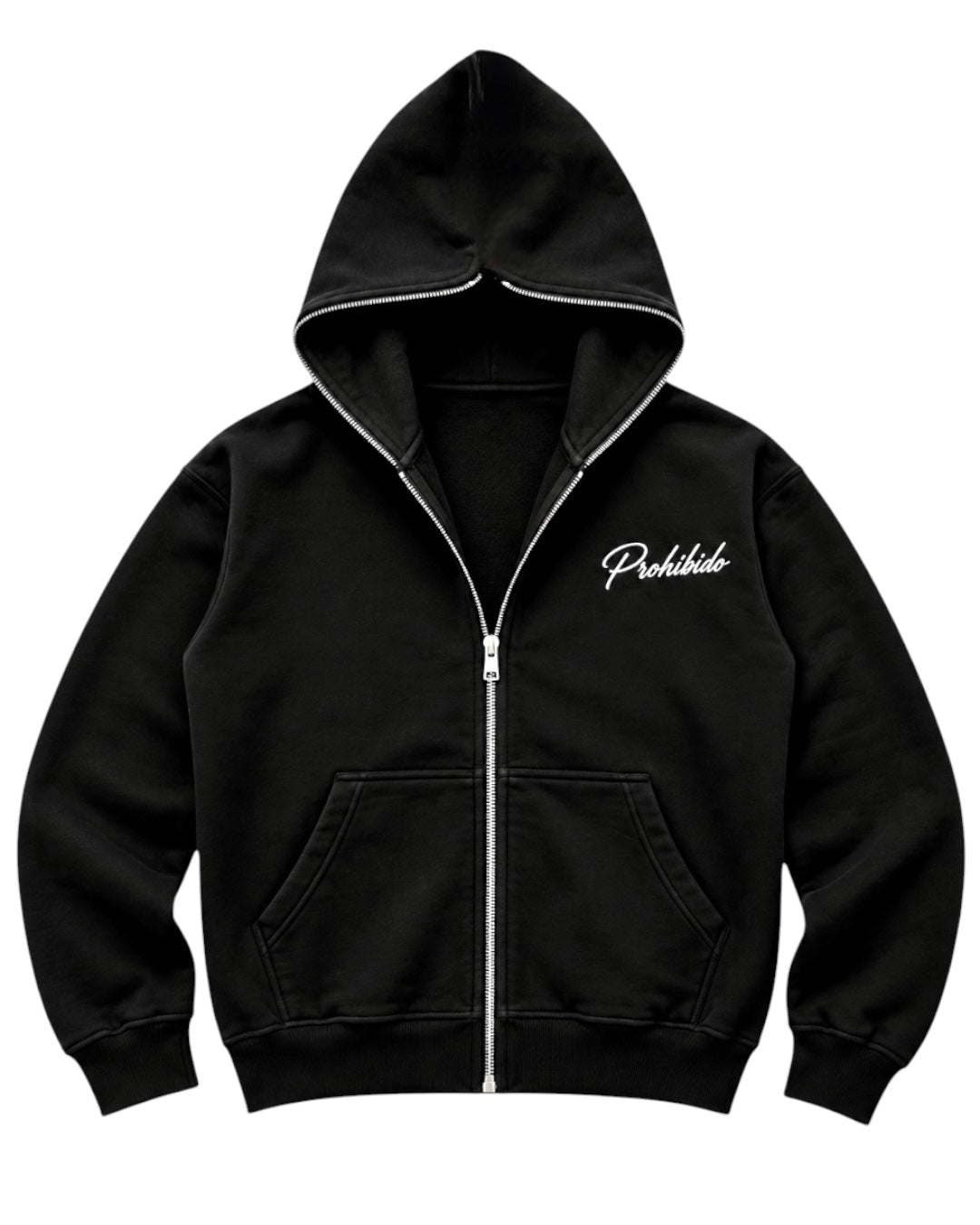Chapo Rhinestone Zip Up