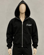 Chapo Rhinestone Zip Up